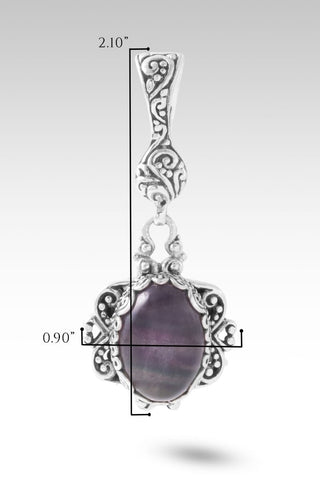 Somebody's Person Pendant™ in Rainbow Fluorite - Single Stone - only found at SARDA™