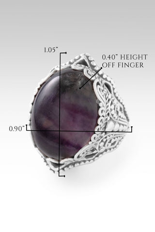 Somebody's Person Ring™ in Rainbow Fluorite - Statement - only found at SARDA™