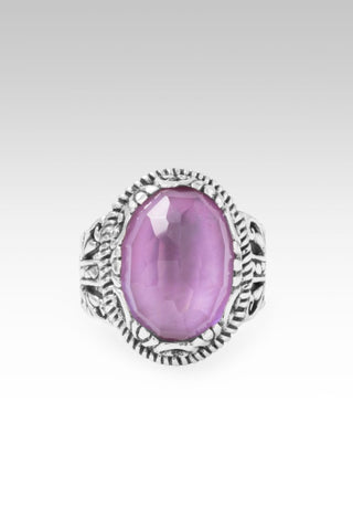Song of Revival Ring™ in Purple Mother of Pearl Quartz - Statement - only found at SARDA™