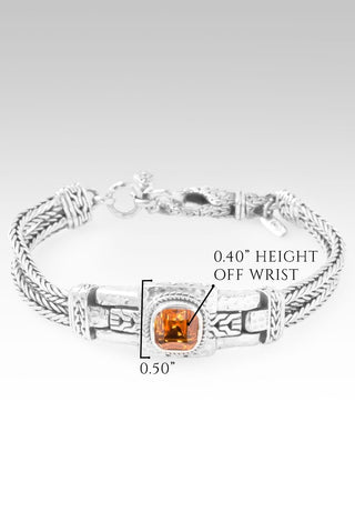 Soul's Journey Bracelet™ in Citrine - Single Stone - only found at SARDA™