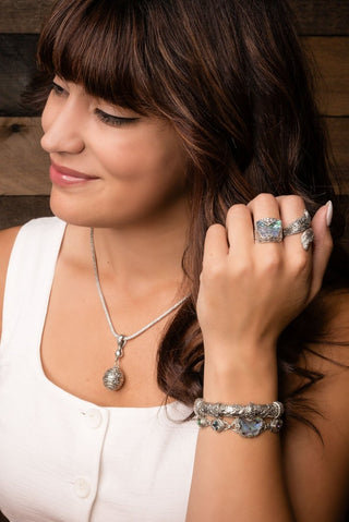 Sound of Angels Harmony Ball Pendant™ in Tree of Life - Magnetic Enhancer Bail - only found at SARDA™