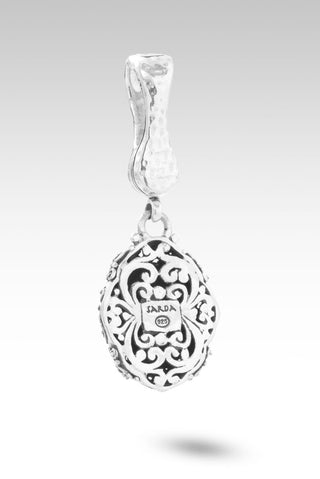Speak Truth Pendant™ in Red Currant Quartz - Magnetic Enhancer Bail - only found at SARDA™