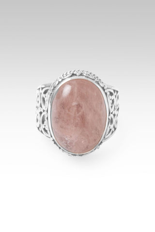 Speak UR Wonder Ring™ in Cor-De-Rosa Morganite - Statement - only found at SARDA™