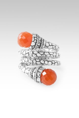 Spread Joy Ring II™ in Carnelian - Bypass - only found at SARDA™