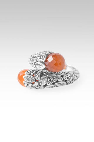 Spread Joy Ring™ in Carnelian - Bypass - only found at SARDA™