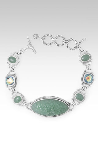 Spread News of Grace Bracelet™ in Aventurine & Mixed Metaphors™ Mystic Quartz - Multi Stone - only found at SARDA™