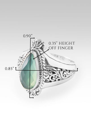 Spread News of Grace Ring™ in Chrysoprase - Dinner - only found at SARDA™