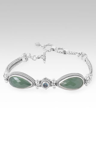 Spred News of Grace Bracelet™ in Green Quartz & Bali Crush™ Mystic Topaz - Multi Stone - only found at SARDA™
