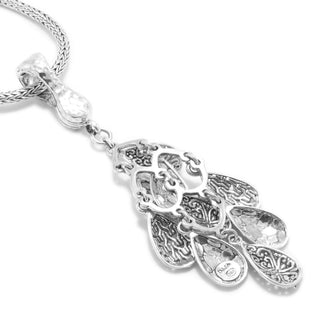 Sterling Silver Chainlink "Listen He Is Speaking" Pendant With Magnetic Enhancer Bail™ - Last Chance - only found at SARDA™