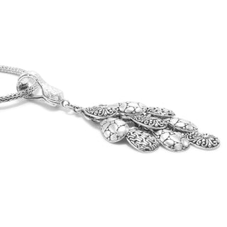 Sterling Silver Chainlink "Listen He Is Speaking" Pendant With Magnetic Enhancer Bail™ - Last Chance - only found at SARDA™