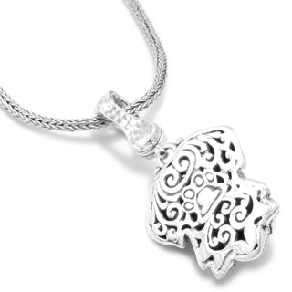 Sterling Silver Chainlink & Watermark Labrador Pendant With Magnetic Enhancer Bail™ - Last Chance - only found at SARDA™