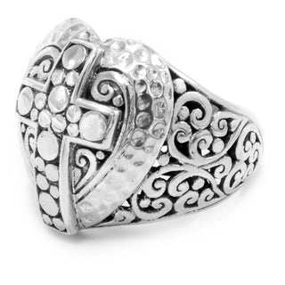 Sterling Silver Flat Jawan & Tree Of Life "Riches" Ring - Last Chance - only found at SARDA™