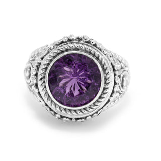 Sterling Silver Janyl Adair Amethyst Ring - Last Chance - only found at SARDA™