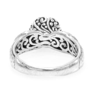 Sterling Silver Janyl Adair Black Knight™ Mystic Quartz Solitaire Ring - Last Chance - only found at SARDA™
