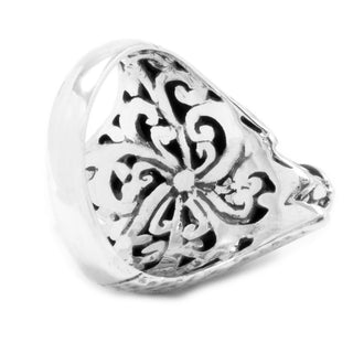 Sterling Silver Watermark Lab Created Green Sapphire & Bali Hai™ Mystic Topaz Dinner Ring™ - Last Chance - only found at SARDA™