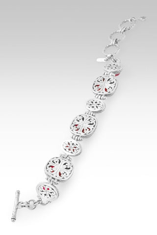 Still Faithful Bracelet™ in Wild Raspberry Chalcedony & Red Currant Quartz - Multi Stone - only found at SARDA™