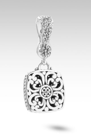Still Life Bouquet Pendant™ in Frangipani - Magnetic Enhancer Bail - only found at SARDA™