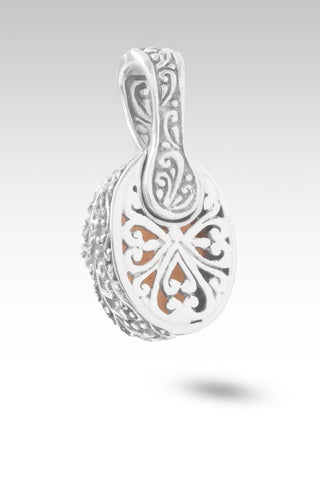 Story To Tell Pendant™ in Rainbow Latte Sunstone - Single Stone - only found at SARDA™