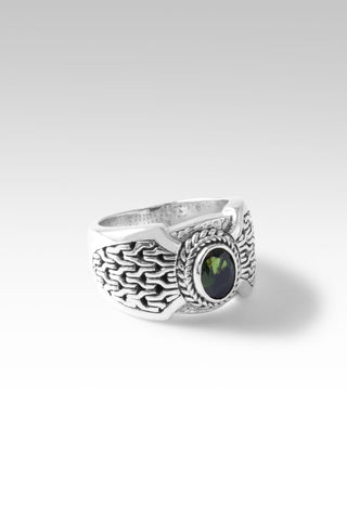 Strength in Weakness Ring™ in Chrome Tourmaline - Presale - only found at SARDA™