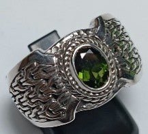 Strength in Weakness Ring™ in Chrome Tourmaline - Dinner - only found at SARDA™