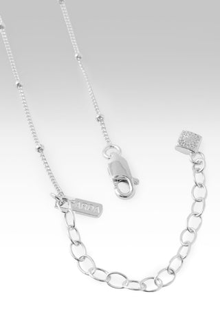 Strength, My Weakness Necklace™ in Purple Garnet - Single Stone - only found at SARDA™