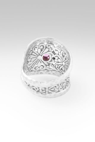 Strength, My Weakness Ring™ in Purple Garnet - Dinner - only found at SARDA™