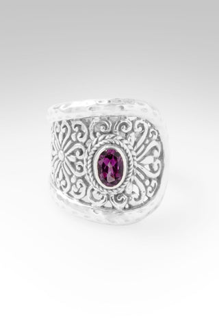 Strength, My Weakness Ring™ in Purple Garnet - Dinner - only found at SARDA™