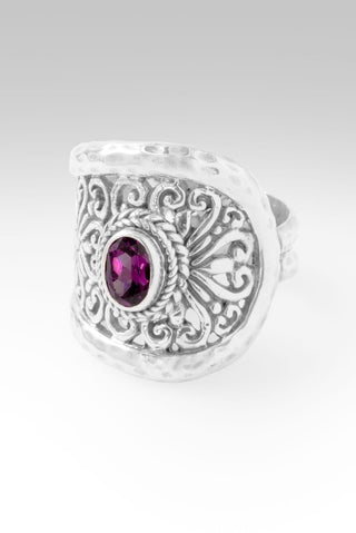 Strength, My Weakness Ring™ in Purple Garnet - Dinner - only found at SARDA™