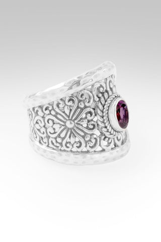 Strength, My Weakness Ring™ in Purple Garnet - Dinner - only found at SARDA™