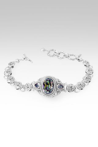 Strengthen My Faith Bracelet™ in Richey Blue™ Mystic Quartz & Grandiose™ Mystic Quartz - Multi Stone - only found at SARDA™