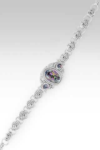 Strengthen My Faith Bracelet™ in Richey Blue™ Mystic Quartz & Grandiose™ Mystic Quartz - Multi Stone - only found at SARDA™