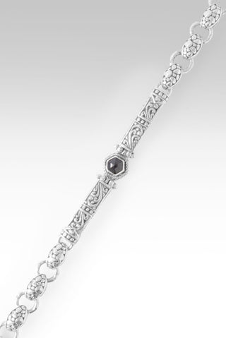 Stronger in U Bracelet™ in Black Diamond - Single Stone - only found at SARDA™