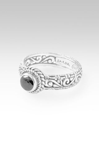 Stronger in U Ring™ in Black Diamond - Stackable - only found at SARDA™