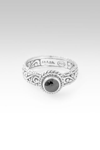Stronger in U Ring™ in Black Diamond - Stackable - only found at SARDA™