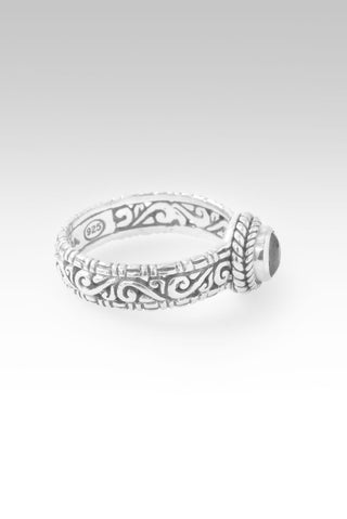 Stronger in U Ring™ in Black Diamond - Stackable - only found at SARDA™