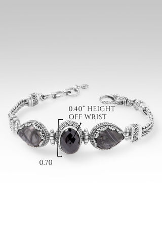 Stronger Together Bracelet™ in Black Spinel & Picasso Jasper - Multi Stone - only found at SARDA™