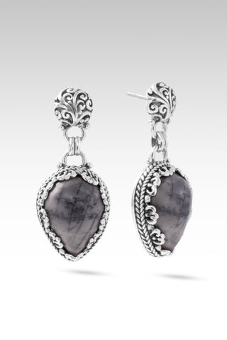 Stronger Together Earrings™ in Picasso Jasper - Stud Dangle - only found at SARDA™