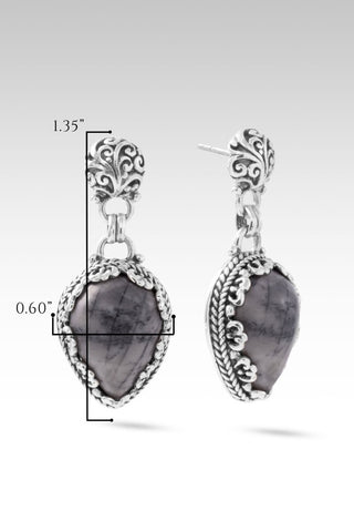 Stronger Together Earrings™ in Picasso Jasper - Stud Dangle - only found at SARDA™