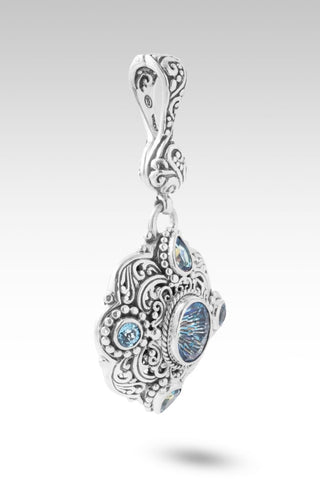 Stronger Together Pendant™ in Blueicious™ Mystic Quartz, Rio Aqua™ Mystic Topaz & Swiss Blue Topaz - Multi Stone - only found at SARDA™