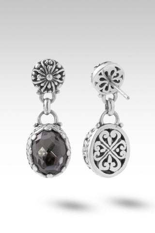 Surrdendered Will Earrings™ in Odyssey Black Knight™ Mystic Quartz - Stud - only found at SARDA™