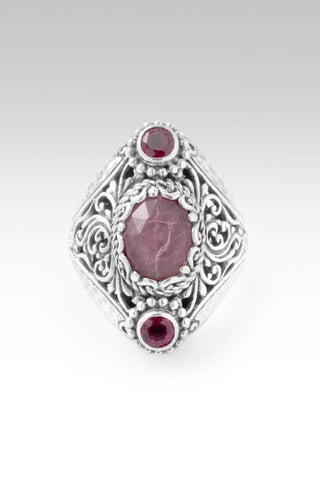 Surrdendering All Ring™ in Pink Tourmaline & Quartz & Red Ruby - Statement - only found at SARDA™