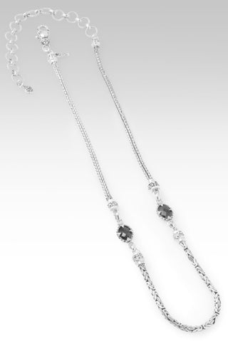 Surrender All Necklace™ in Black Spinel - Multi Stone - only found at SARDA™