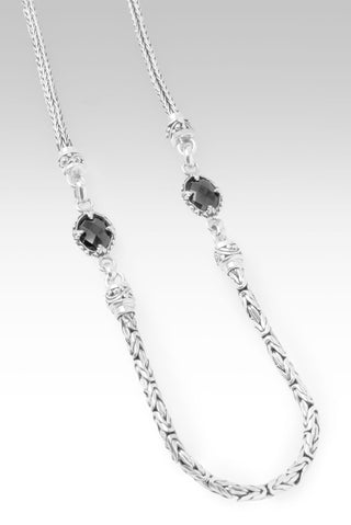 Surrender All Necklace™ in Black Spinel - Multi Stone - only found at SARDA™