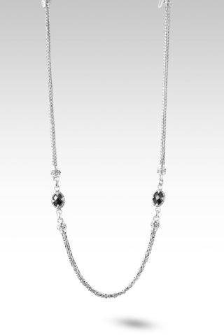 Surrender All Necklace™ in Black Spinel - Multi Stone - only found at SARDA™