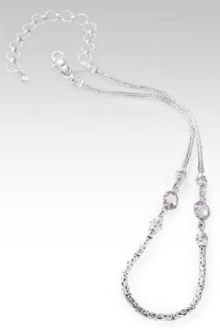 Surrender All Necklace™ in White Topaz - Multi Stone - only found at SARDA™