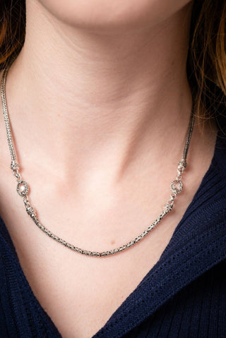 Surrender All Necklace™ in White Topaz - Multi Stone - only found at SARDA™