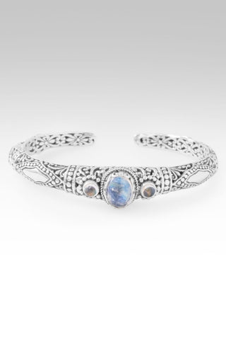 Surrender Brings Peace Cuff Bracelet™ in Rainbow Moonstone - Cuff - only found at SARDA™