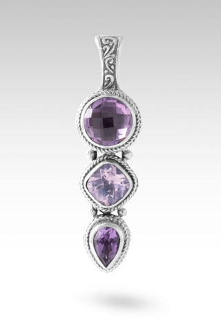 Sweet, Amazing Grace Pendant™ in Amethyst & Lavender Moon Quartz - Multi Stone - only found at SARDA™
