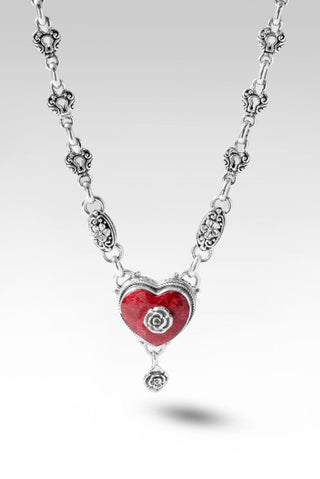 Sweetheart Necklace™ in Red Sponge Coral - SARDA™