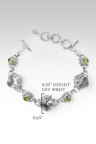 Taking Back What My Enemy Stole Bracelet™ in Prasiolite & Peridot - Multi Stone - only found at SARDA™